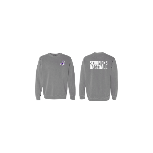 Crew Neck LS Sweatshirt Unisex - Grey