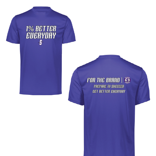 Womens SS Dri Fit - Purple